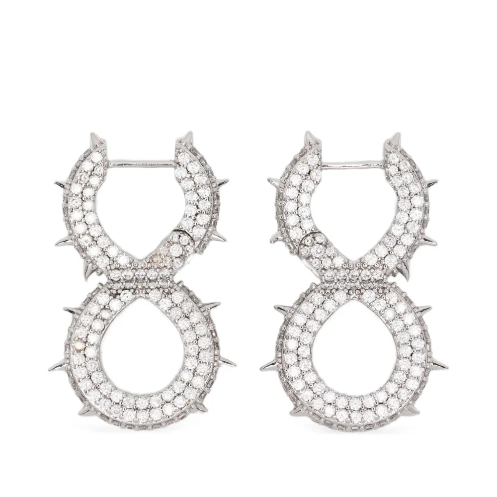 Серьги Spiked Infinity