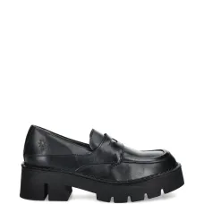 Лоферы на массивной подошве