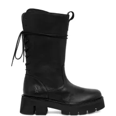 Ботинки на платформе с шнуровкой Ботинки на платформе с шнуровкой