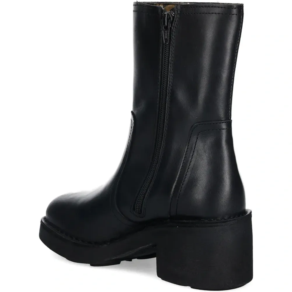 Ботильоны на устойчивом каблуке