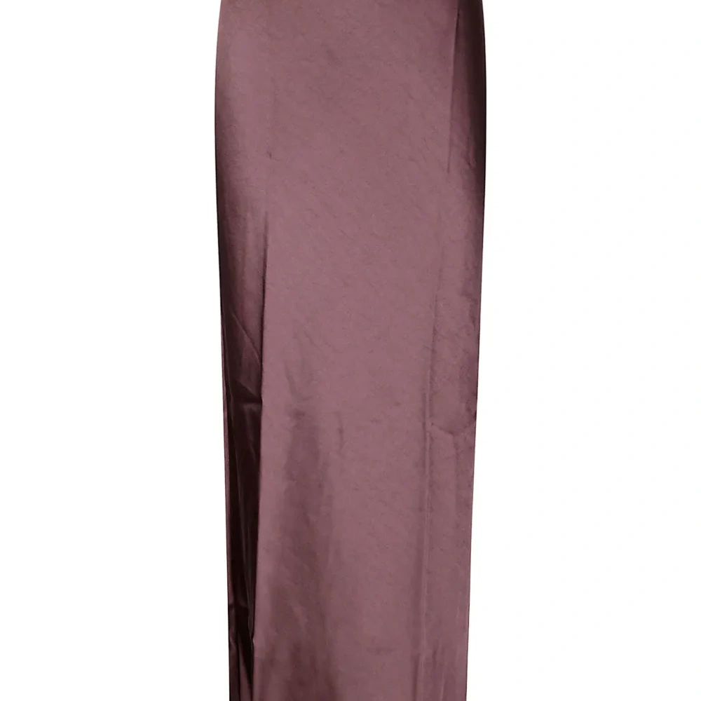 Шелковая юбка макси