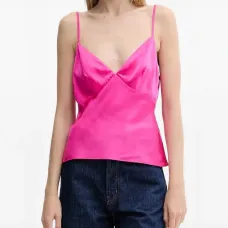 Топ с V-образным вырезом