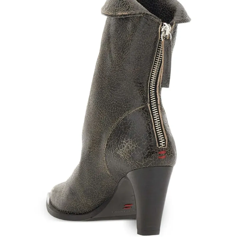 Ботильоны с заостренным носком