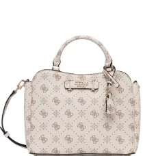 Сумка-тоут с монограммой и подвеской