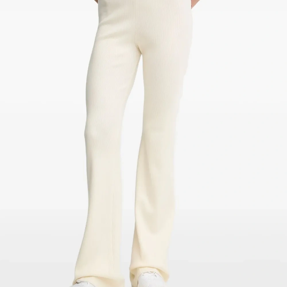 Брюки в рубчик с логотипом