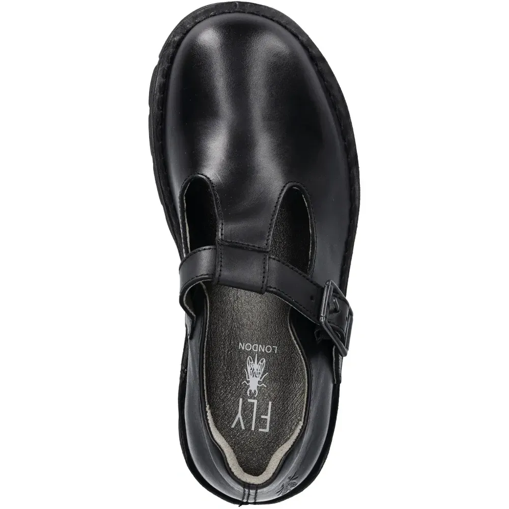 Ботинки с пряжкой