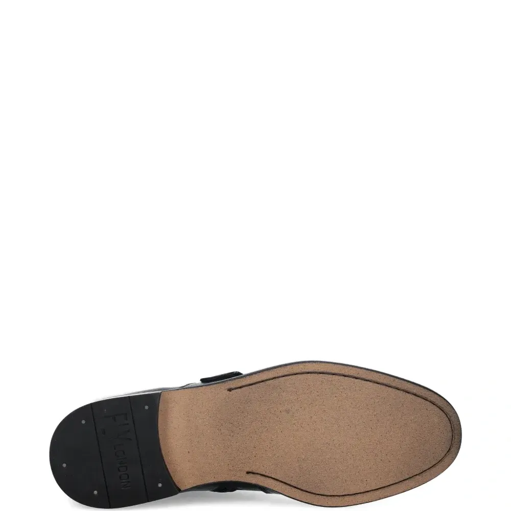 Ботинки на молнии сбоку с пряжкой