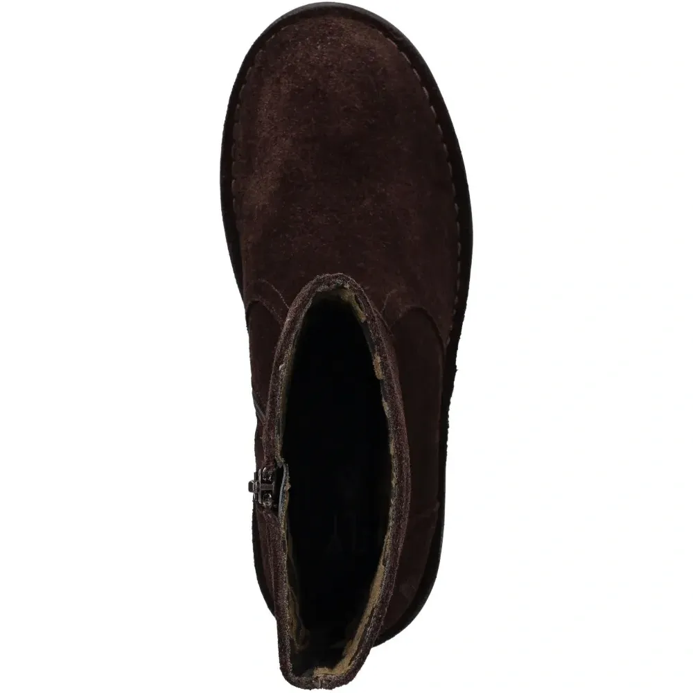 Ботильоны на массивном каблуке