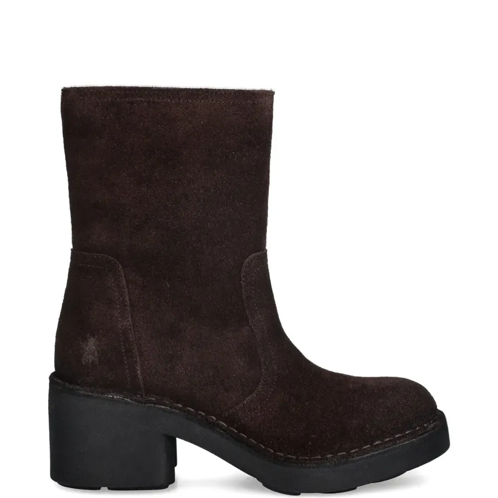 Ботильоны на массивном каблуке