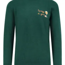 Свитер с вышивкой