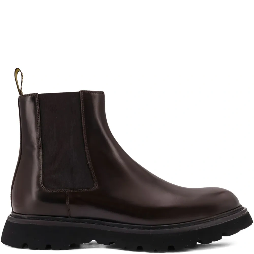 Ботинки челси с эластичными вставками