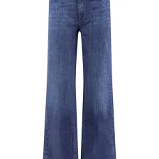 Джинсы с нашивкой-логотипом