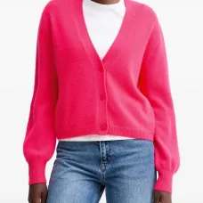 Кардиган с V-образным вырезом