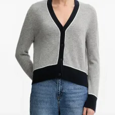 Кардиган с V-образным вырезом