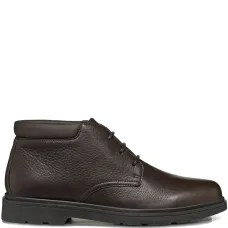 Кожаные ботинки на шнуровке