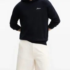 Худи с вышитым логотипом