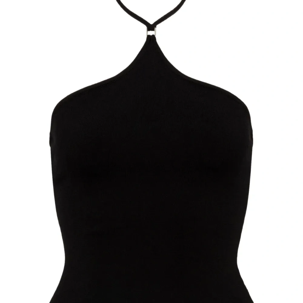 Топ с вырезом халтер