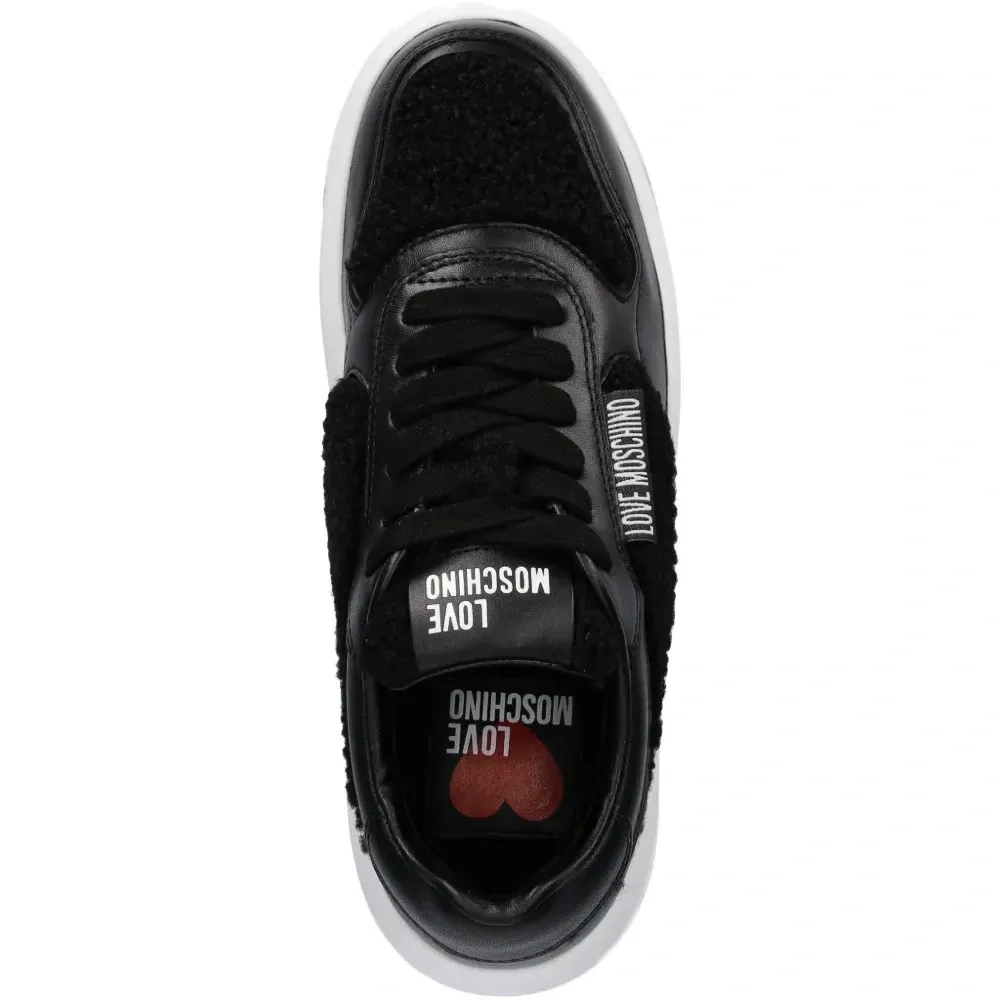 Кроссовки на платформе с логотипом Кроссовки на платформе с логотипом