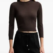 Топ Stacy с круглым вырезом