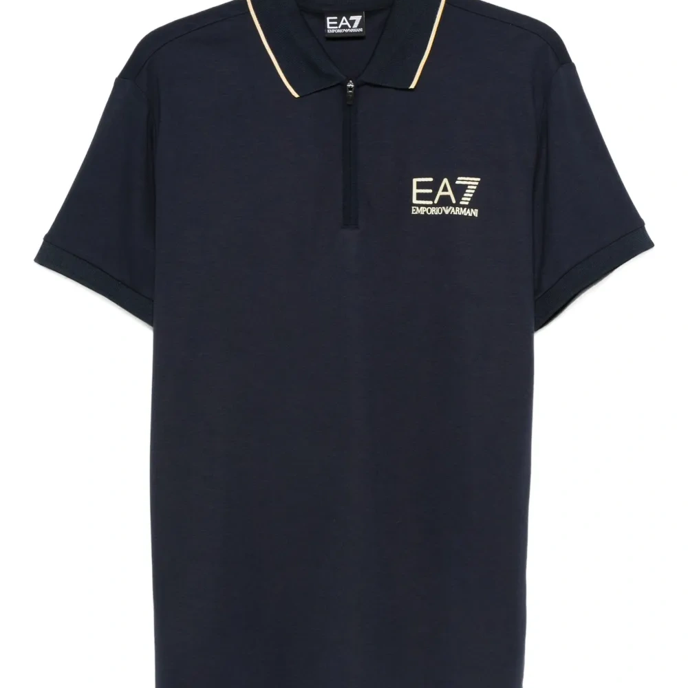 Рубашка поло с воротником на молнии