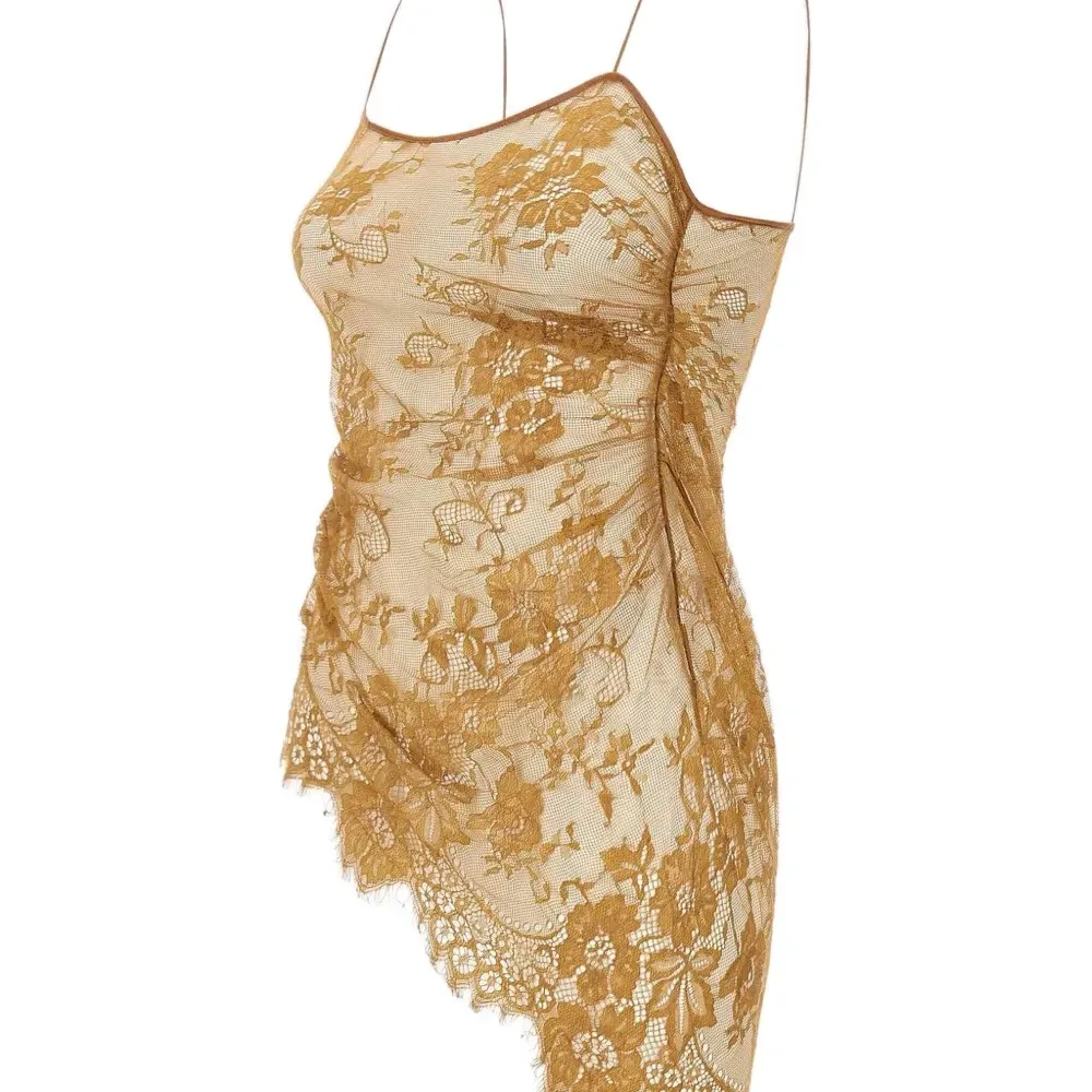 Кружевной топ с драпировкой