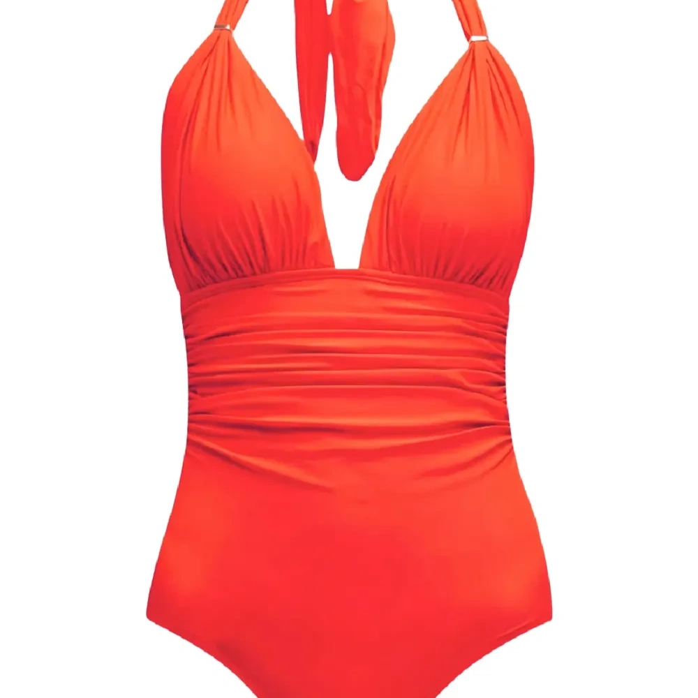 Слитный купальник с завязками Слитный купальник с завязками