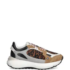 Кроссовки с леопардовым принтом