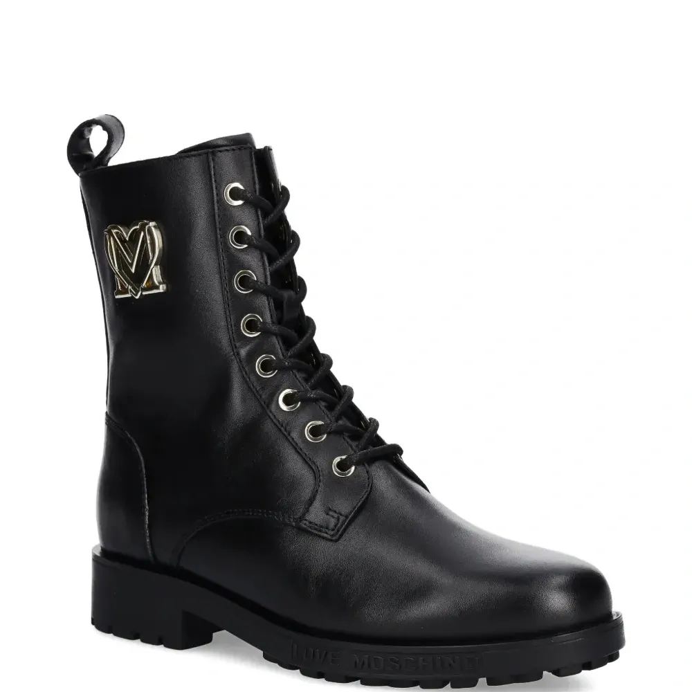 Ботинки на шнуровке с логотипом