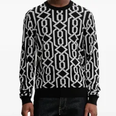 Джемпер с жаккардовым узором