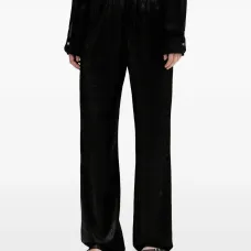 Брюки с эластичным поясом и нашивкой с логотипом Kogo