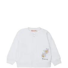 Свитшот на молнии с цветочным принтом