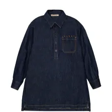 Платье с нагрудным карманом