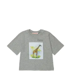 Футболка с изображением жирафа