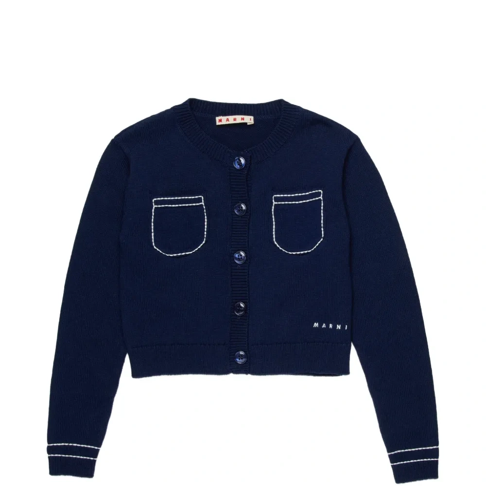 Кардиган из хлопка на пуговицах