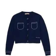 Кардиган из хлопка на пуговицах