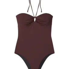 Купальник с вырезом халтер Купальник с вырезом халтер