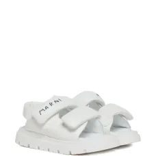 Босоножки с ремешком с логотипом