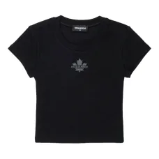 Футболка с логотипом и круглым вырезом