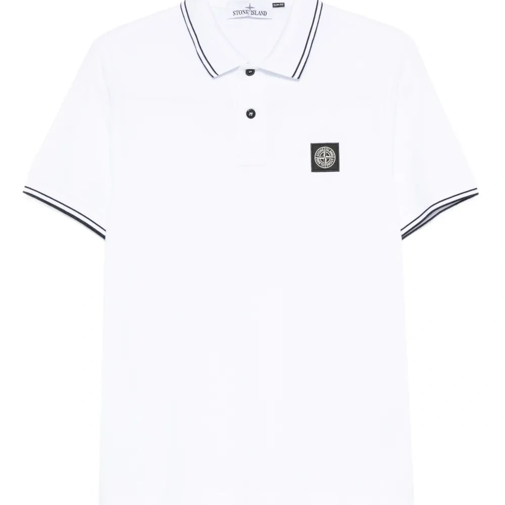 Рубашка поло с нашивкой-логотипом