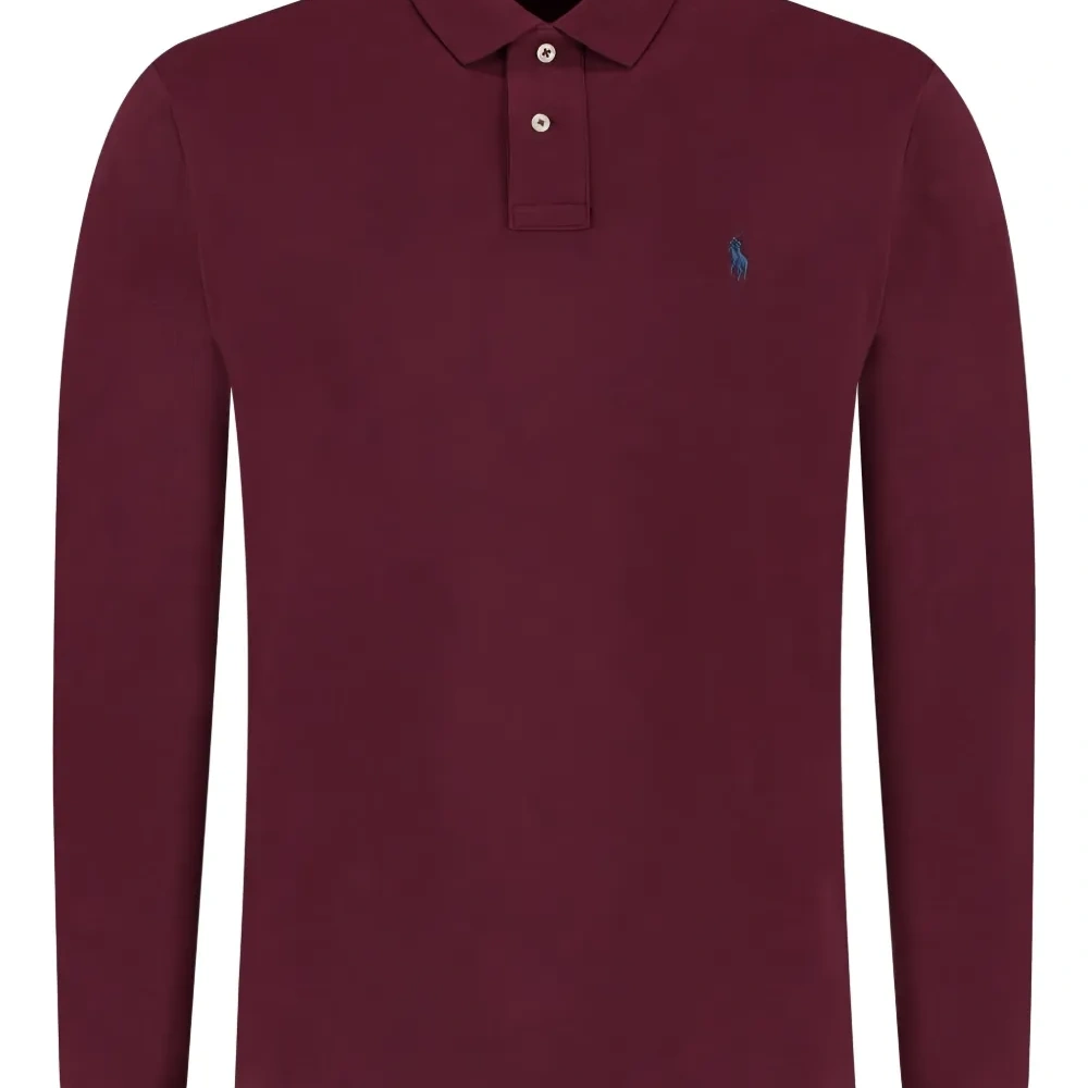 Рубашка поло с длинными рукавами