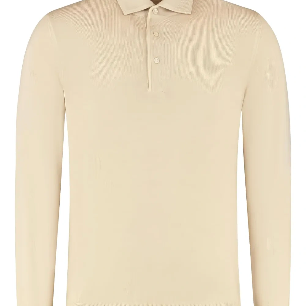 Рубашка поло с длинными рукавами