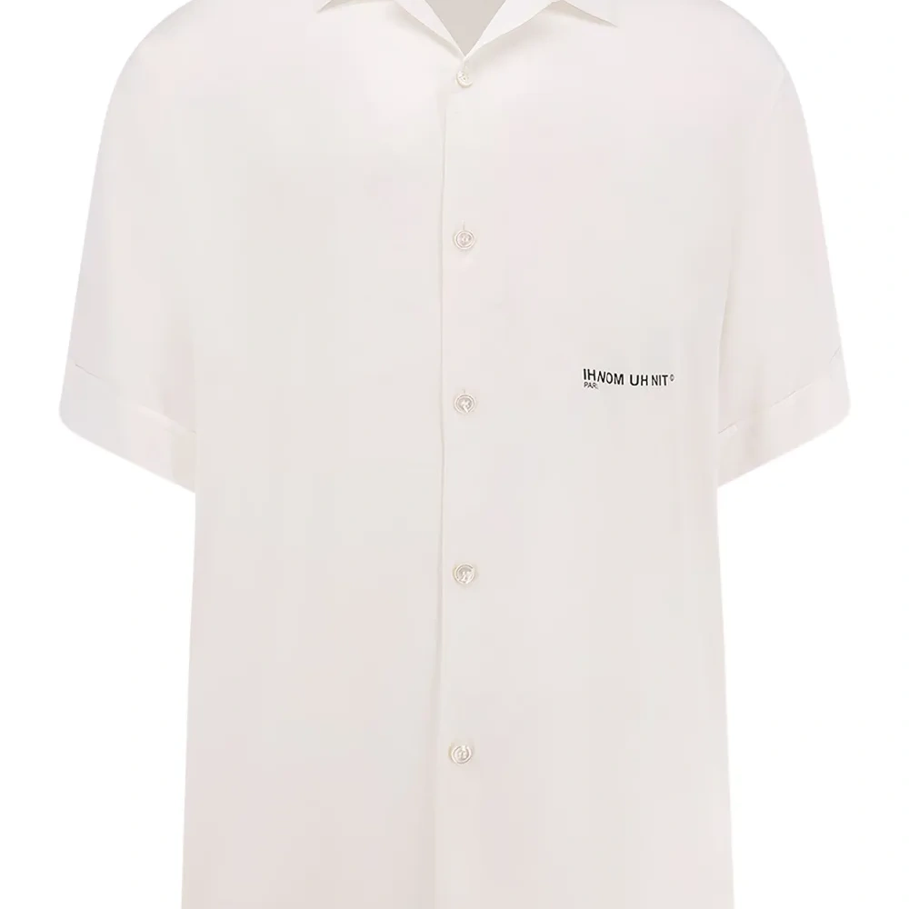 Рубашка с короткими рукавами и логотипом