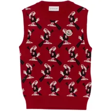 Жилет с нашивкой-логотипом