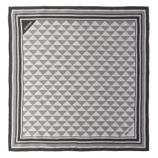 Шелковый платок Symbole с геометричным принтом