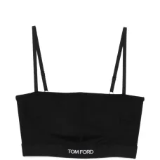 Бюстгальтер с квадратным вырезом и логотипом Бюстгальтер с квадратным вырезом и логотипом