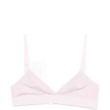 Бюстгальтер с треугольным вырезом и логотипом Бюстгальтер с треугольным вырезом и логотипом