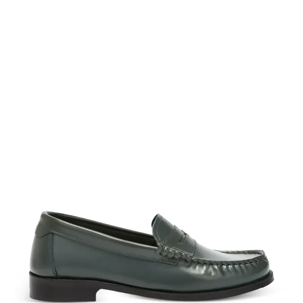 Кожаные лоферы с квадратным мысом Arch