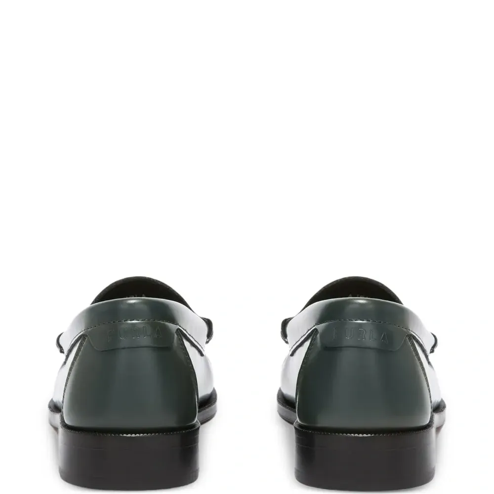 Кожаные лоферы с квадратным мысом Arch