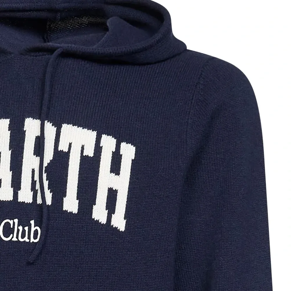 Худи с жаккардовым логотипом