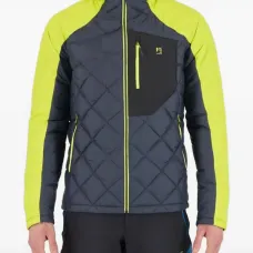 Стеганая куртка с капюшоном